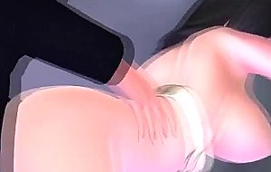 3D Big Titted Girl Fucked In WC!