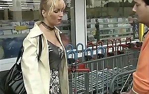 german milf picked up for her first anal