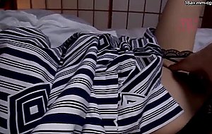 Jap lady fuck before sleep 
