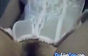 Kitten cumming anally at trylivecam