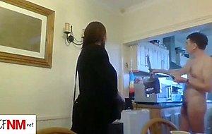 Nude british guy interviews attractive black female housekeeper