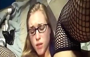 Blonde slut anal smashed