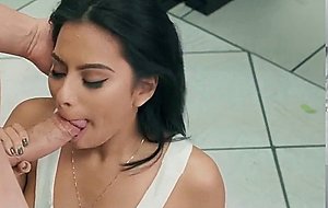 Amateur monica asis sucking the big cock in the store