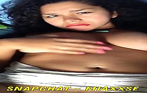 Busty Latina With Big Tits Play With Pussy