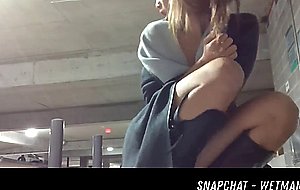 My Masturbation In A Parking Lot HER SNAPCHAT WETMAMI19