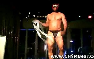 Male stripper sucked by cfnm party girl until he cums