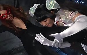 Asian cosplay les pussylicking and kissing 
