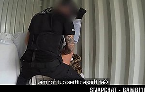 Brunette Fun With Policeman HER SNAPCHAT BAMBI18XX