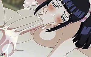 Hinata gets fucked by sakura's giant futa cock
