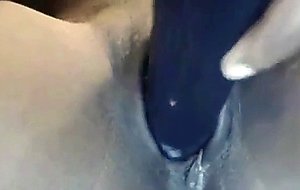 Black wet pussy up close masturbating
