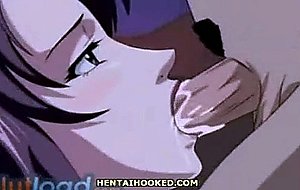 Anime babe sucking a cock