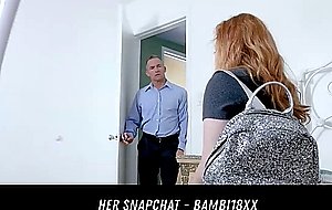 Sexy Redhead Gets Fucked HER SNAPCHAT BAMBI18XX