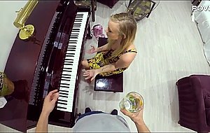 Her parents hired me to teach her piano, not to lick her ass, fuck her pussy and cum in her mouth – nude girls