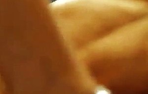 Tensed pussy muscle messed up by relaxing cum squirts