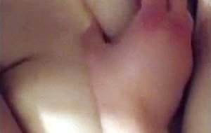 Hidden cam teasing wife to orgasm while shes blind