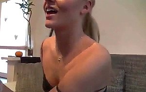 Hot blonde loves painful assfucking