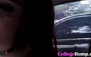 Brooke ex bj and riding in car