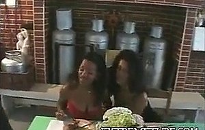 Chick and tranny makes a guy sex hungry