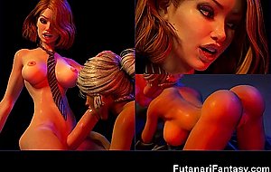Futanari Lesbians 3D So Hot!