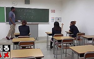Asians fuck in class