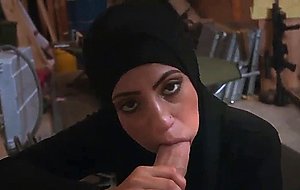Arab hijab suck