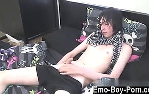 Nude men adorable emo stud andy is new to porno but he