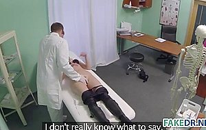 Doctor fucks his blonde patient