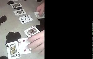 Son wins poker with mom and fucks her! wtf