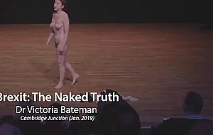 Nude feminist talks about brexit