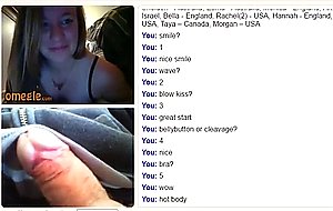 Omegle 9 honey emily plays the game