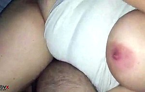Drenched amateur pussy dildoed