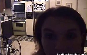 This babe catches her husband banging their maid and it is on tape