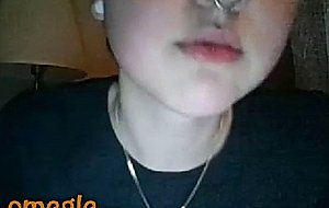 Omegle short haired cutie non naked  