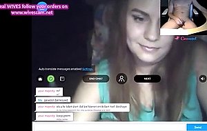 Showing nude body on webcam