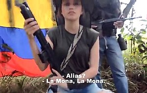 Latin female rebels kidnaps and fucks reporter  