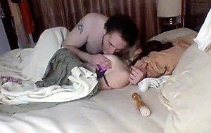 Dirty talking hubby gets sloppy seconds 240p