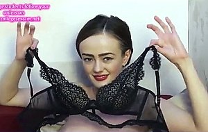 Webcam model meganiex black bra and panties