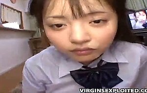 Virgin miyu tricked into first sex
