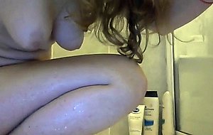 Beautiful amateur girl with big sweet ass pooping