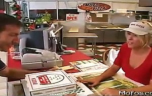 Britney Angel is left to manage Mofos Pizza by herself. ...
