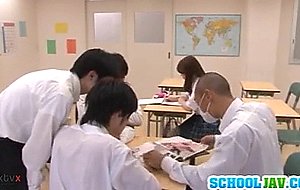 Frisky japanese schoolgirl rui