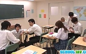 Frisky japanese schoolgirl rui