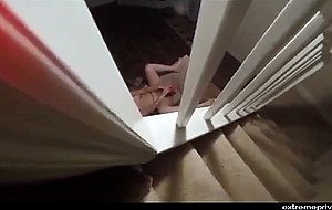 Peeping at my moms masturbation  