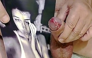 Face fucked and covered with cum  