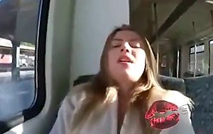 Masturbating on the train  