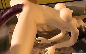 Caught 3d girl fucked by tentacles
