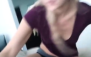Hot blonde teen awakes to a intense cock  
