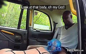 Black dude anal fucked honey taxi driver