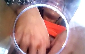 Silvia deluxe sticks camera inside her vagina  