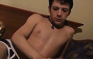 Anal spray and squirt gay porno trace wakes up a